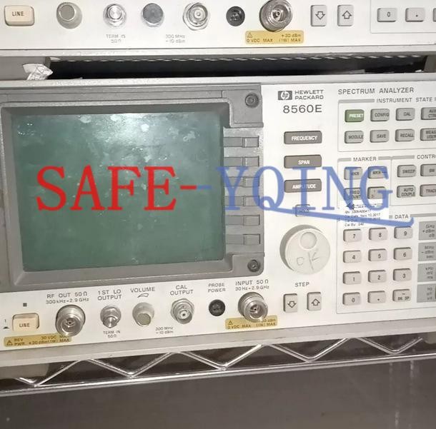 1PCS Used HP 8560E RF Spectrum Analyzer
