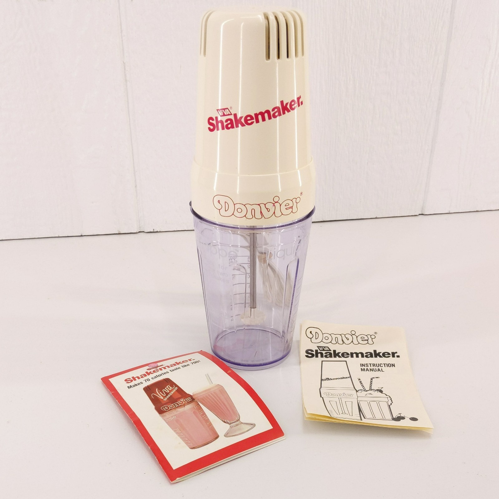 Donvier ViVA Shake Maker Liquid Processor Frappe Thin Shakes Diet Model 20