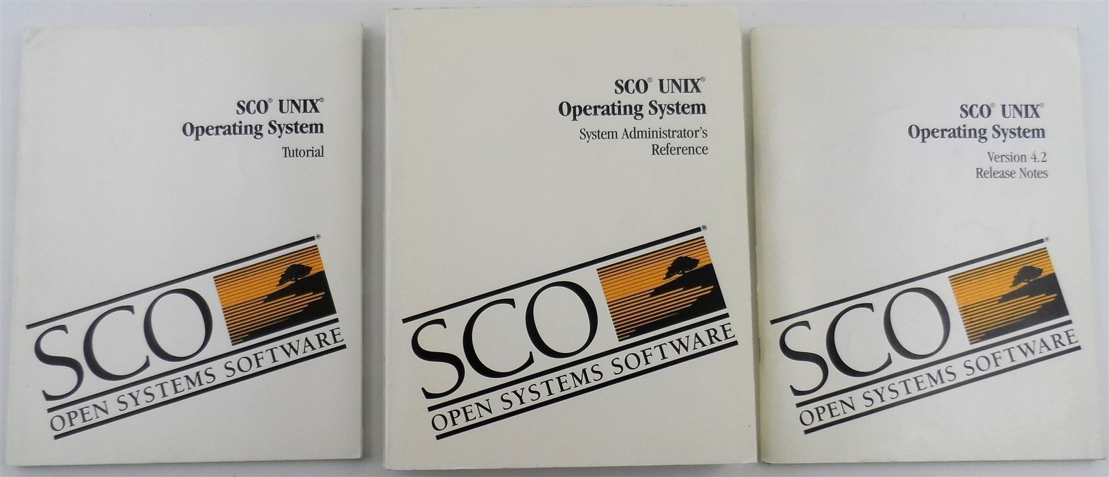 SCO Unix Operating System Version 4.2 Documentation with License No Software