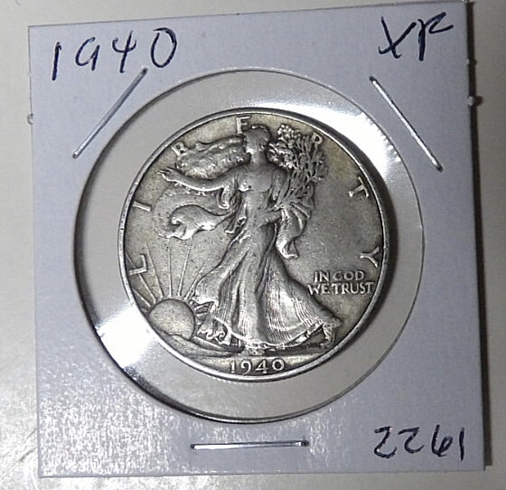 1940-P Walking Liberty Silver Half Dollar XF Philadelphia Mint (52925)