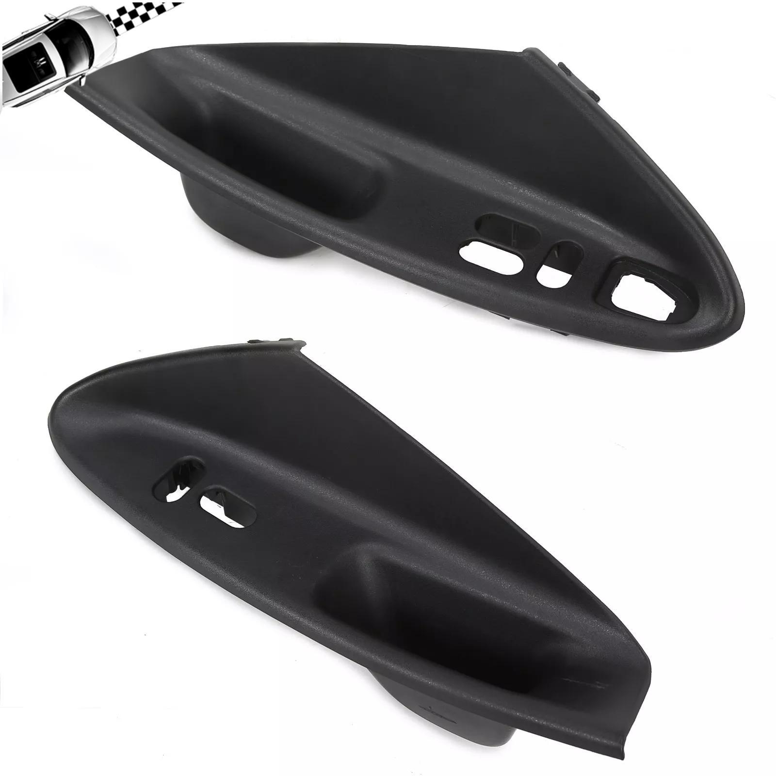 Pair LH+RH Interior Door Switch Bezel Panel Housing Fits Ford Mustang 1994-2004