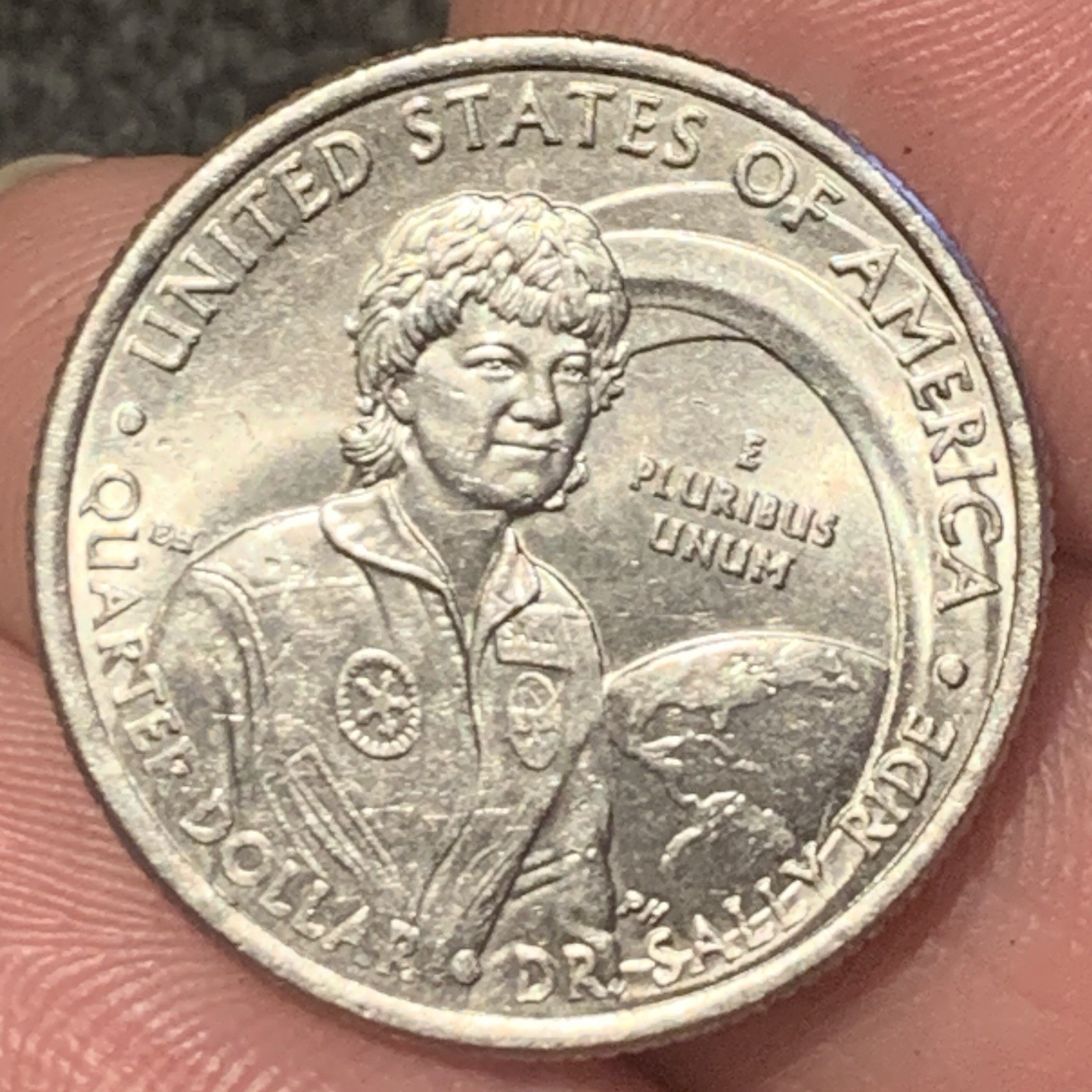 Error Quarter 2022 P Sally Ride Circulated - Strikethrough Grease Ponytail & Cod