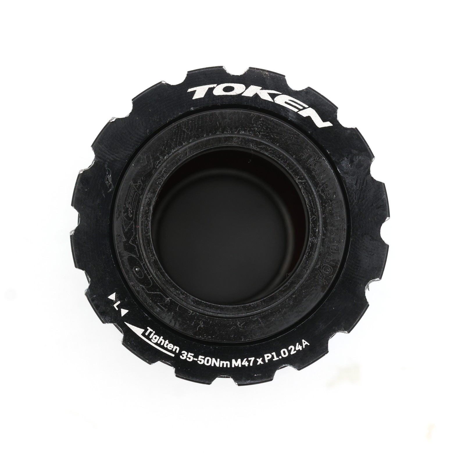 Token M47 x P1.0 Threaded Bottom Bracket for 24mm Spindle