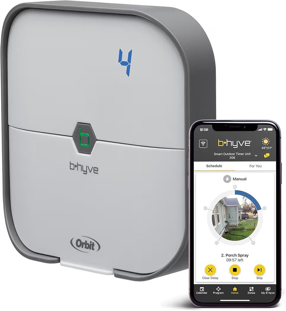 Orbit B-hyve 4-Zone Smart Indoor Sprinkler Controller - 57915