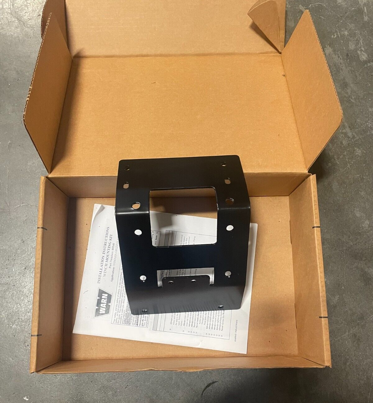 WARN 80540 ATV Winch Mount for 2009-14 Yamaha Grizzly 450