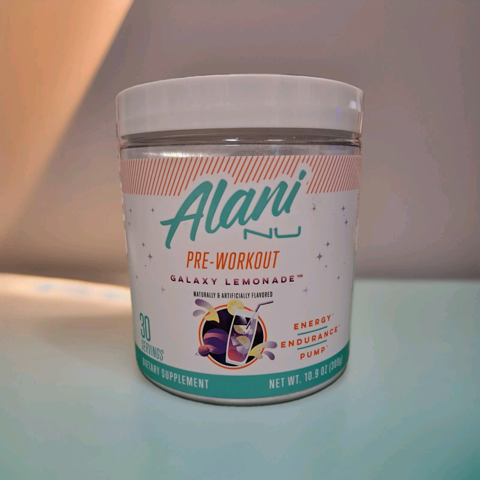Alani Nu Galaxy Lemonade Pre-Workout Powder (30 Servings)