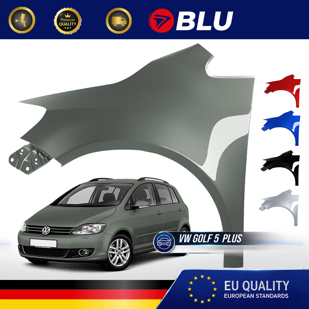 Fender For VW Golf V Plus 5 + LA6Q Left Green 05-09 Front Painted New