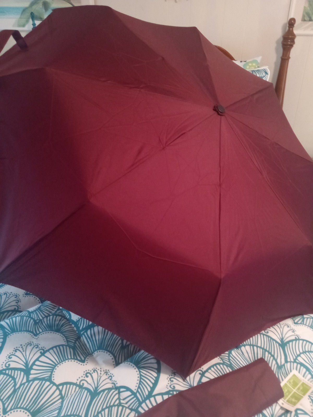 Burgundy MOSISO Umbrella AUTOMATIC NWT