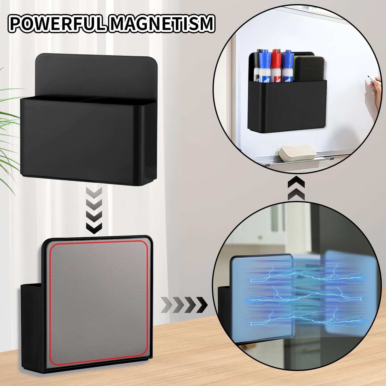Camelmother 2Magnetic Marker Holder For Whiteboard Dry Erase Marker Holder Fo...