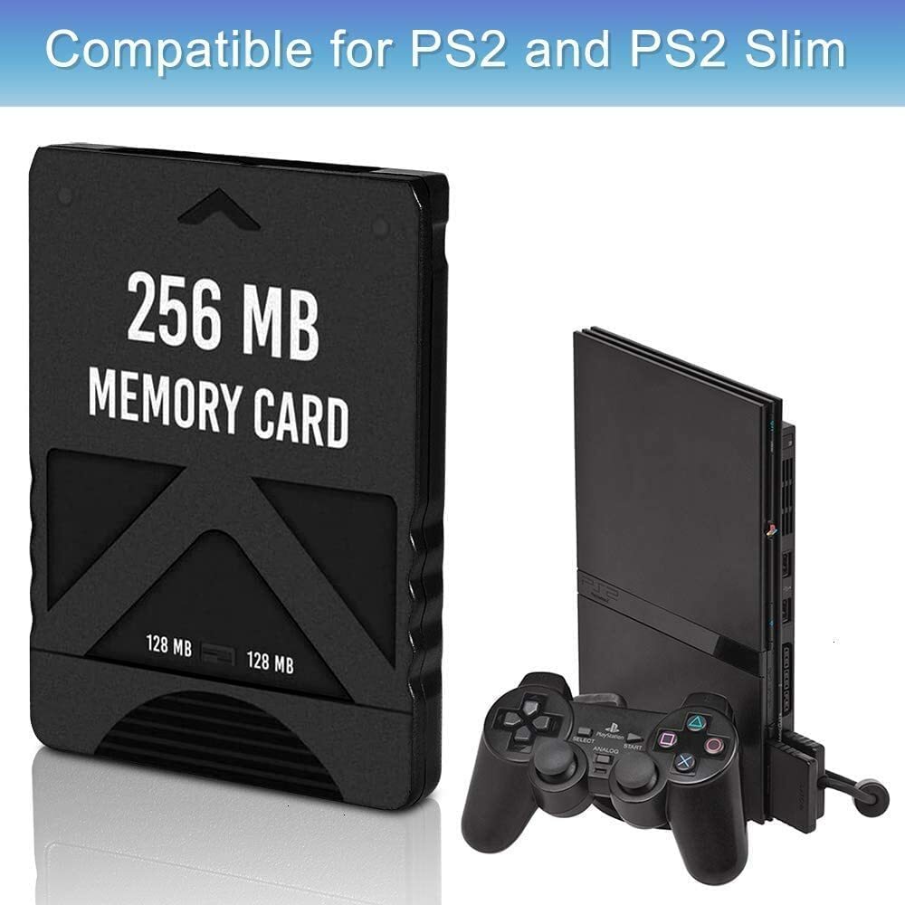 Playstation 2 Memory Card 256MB Saved Game Data High Speed For Sony PS2 Console