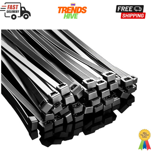 50 Long Zip Ties Heavy Duty 24 inch,Large Zip Ties with 200 lb Tensile Strength