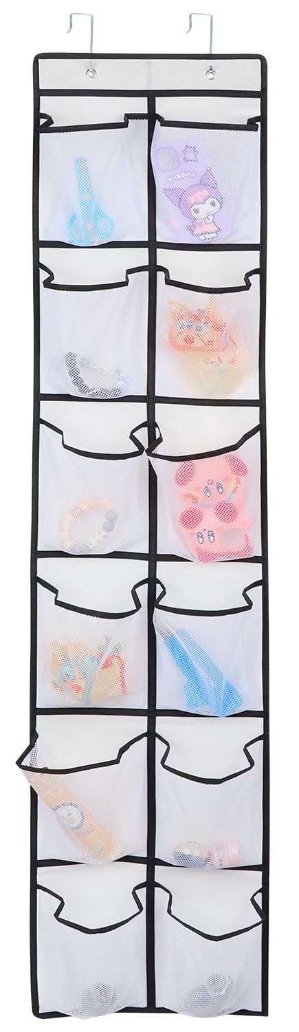 Organizador de zapatos colgante con 12 bolsillos para puerta