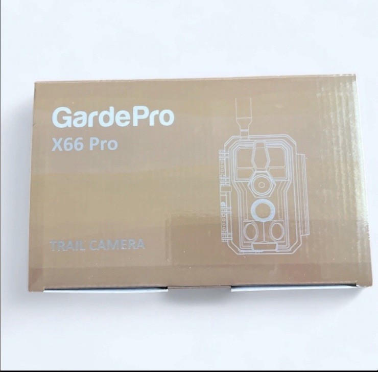GardePro X66 Pro Trail Camera 2.4in Display GPS Night Vision Time/Date