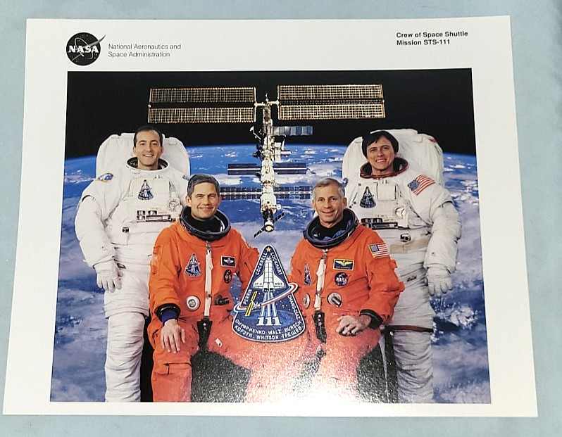 NASA Official Space Shuttle Crew Portrait Mission STS-111