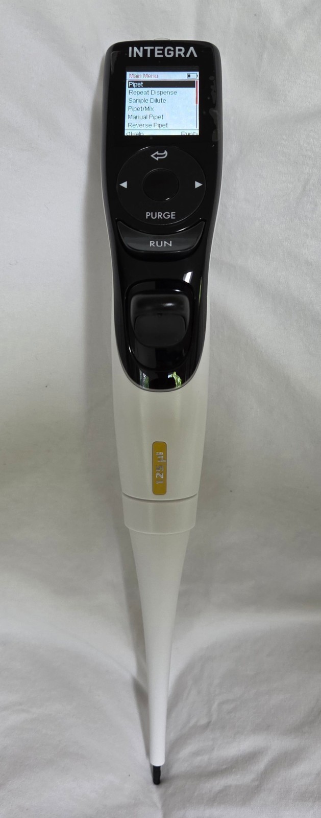 Integra Single Channel VIAFLO Electronic Pipette, Part# 4012, 125 uL