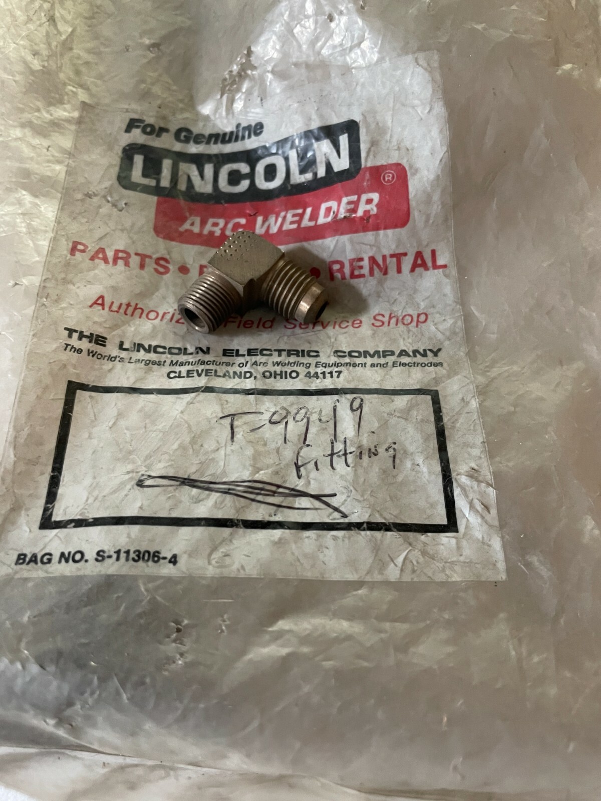 Lincoln SA-200  T9949 FITTING