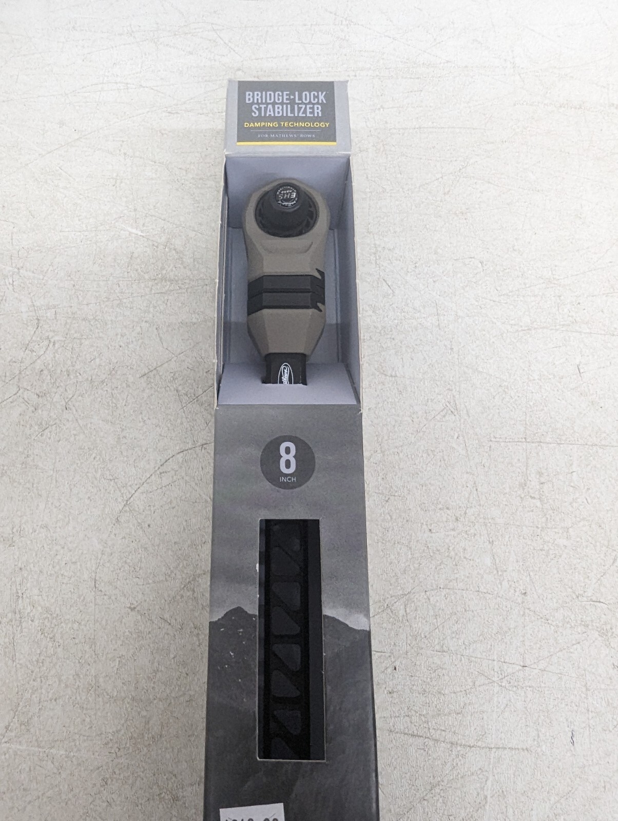 Mathews Bridgelock Stab Stabilizer for Mathew's Compound Bows BLS 8" Granite