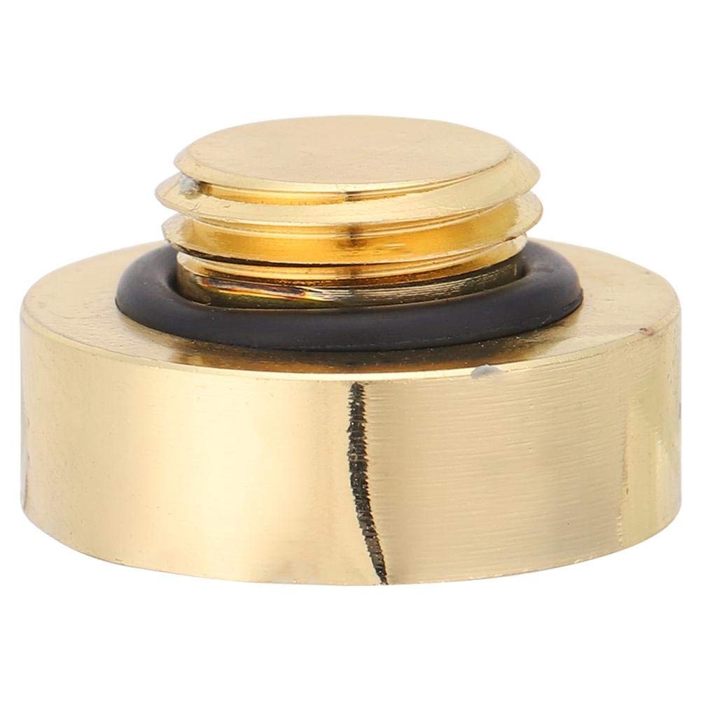 Gold Metal Reservoir Stop Plug Fitting for PC Computer Water Cooling System
