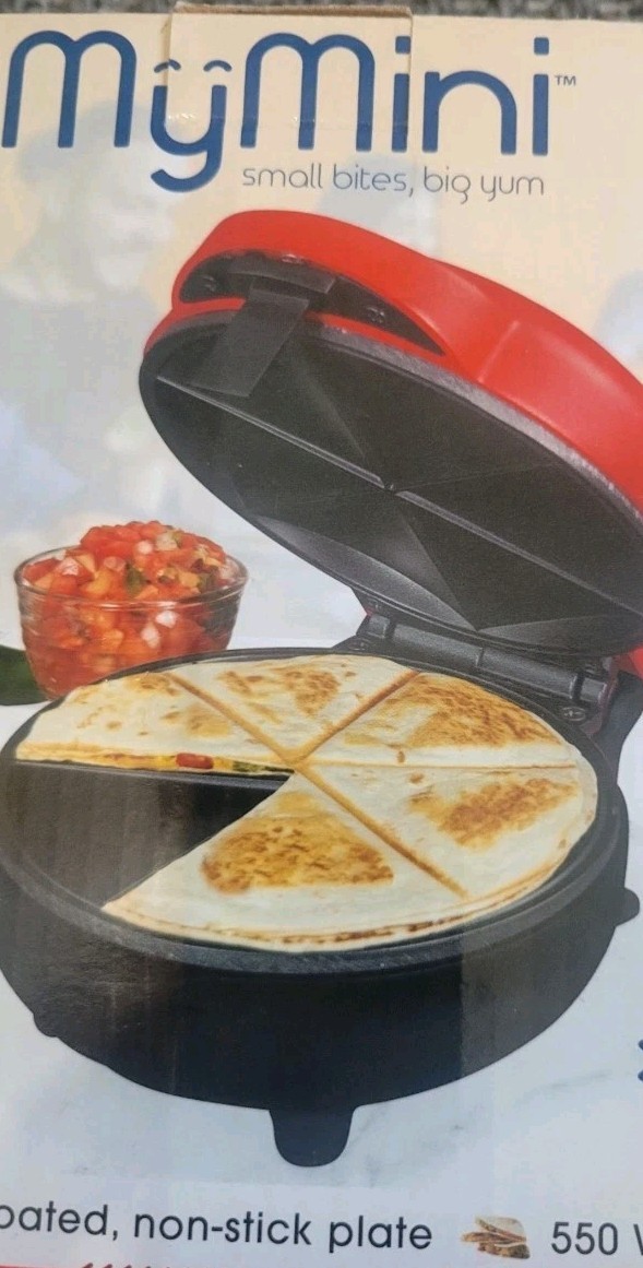 New MyMini Red Quasadilla Maker