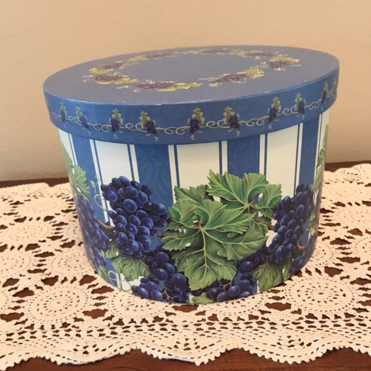 Revelations Vineyard Collection Boxes Set w/Inside Trays & Lids!!