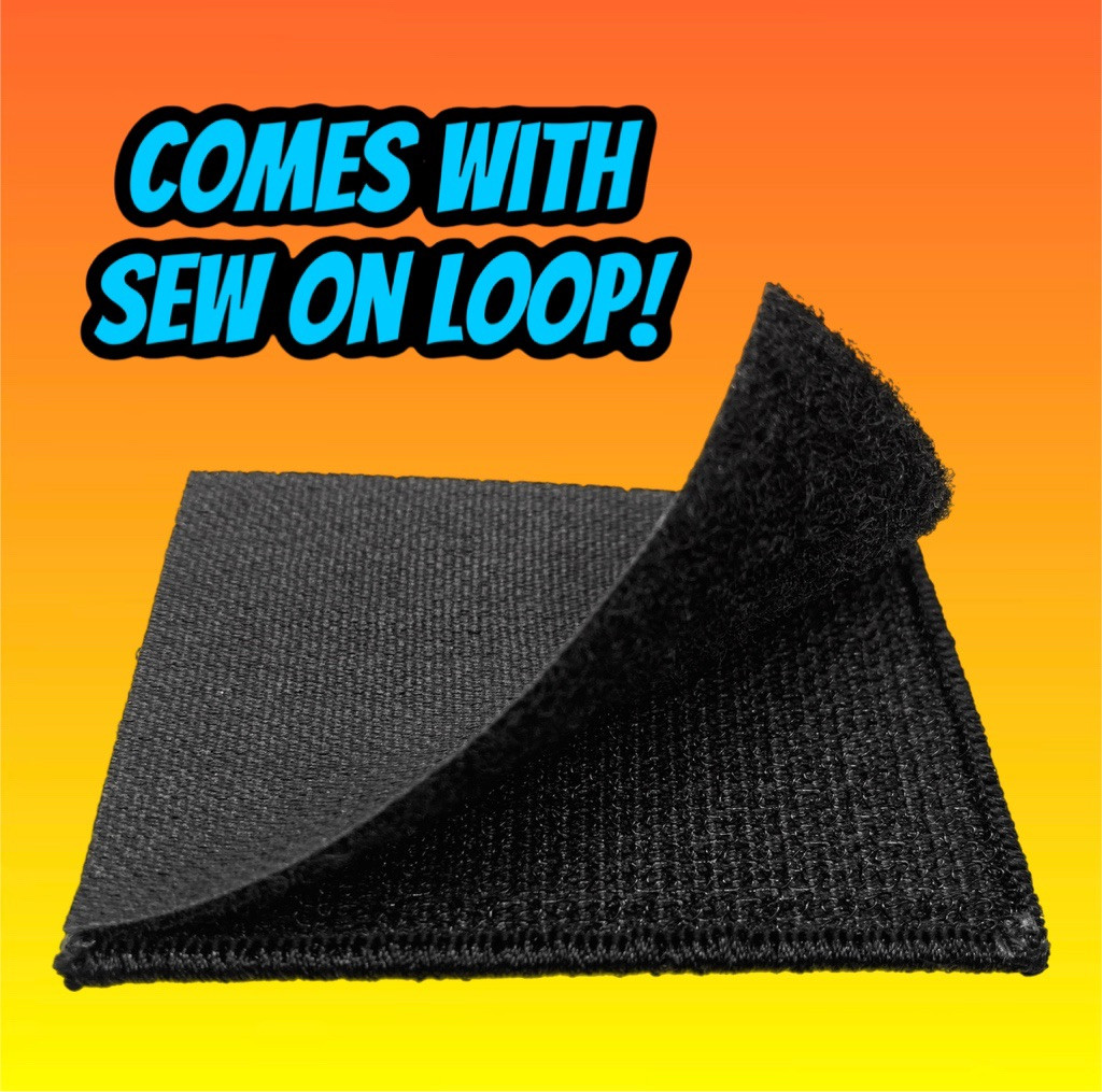 Fighting Hellfish Simpsons Patch Morale / Military Tactical Hook & Loop 185