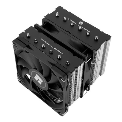 Royal Knight 120 SE CPU Cooler, Only 155mm High, Dual Towers Dual PWM Fans TL