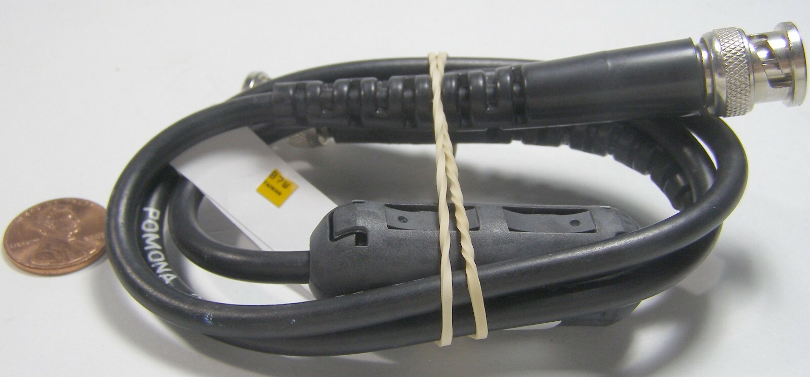 Pomona BNC to BNC Cable 2249-C-24 24" w/ Steward Surge Protector   B7W