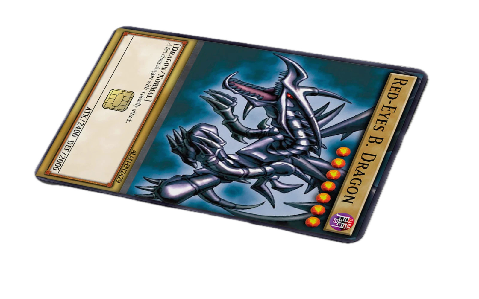 Anime Monster Card Skin for Credit & Debit | TCG Style Sticker | Matte - 6 Pack