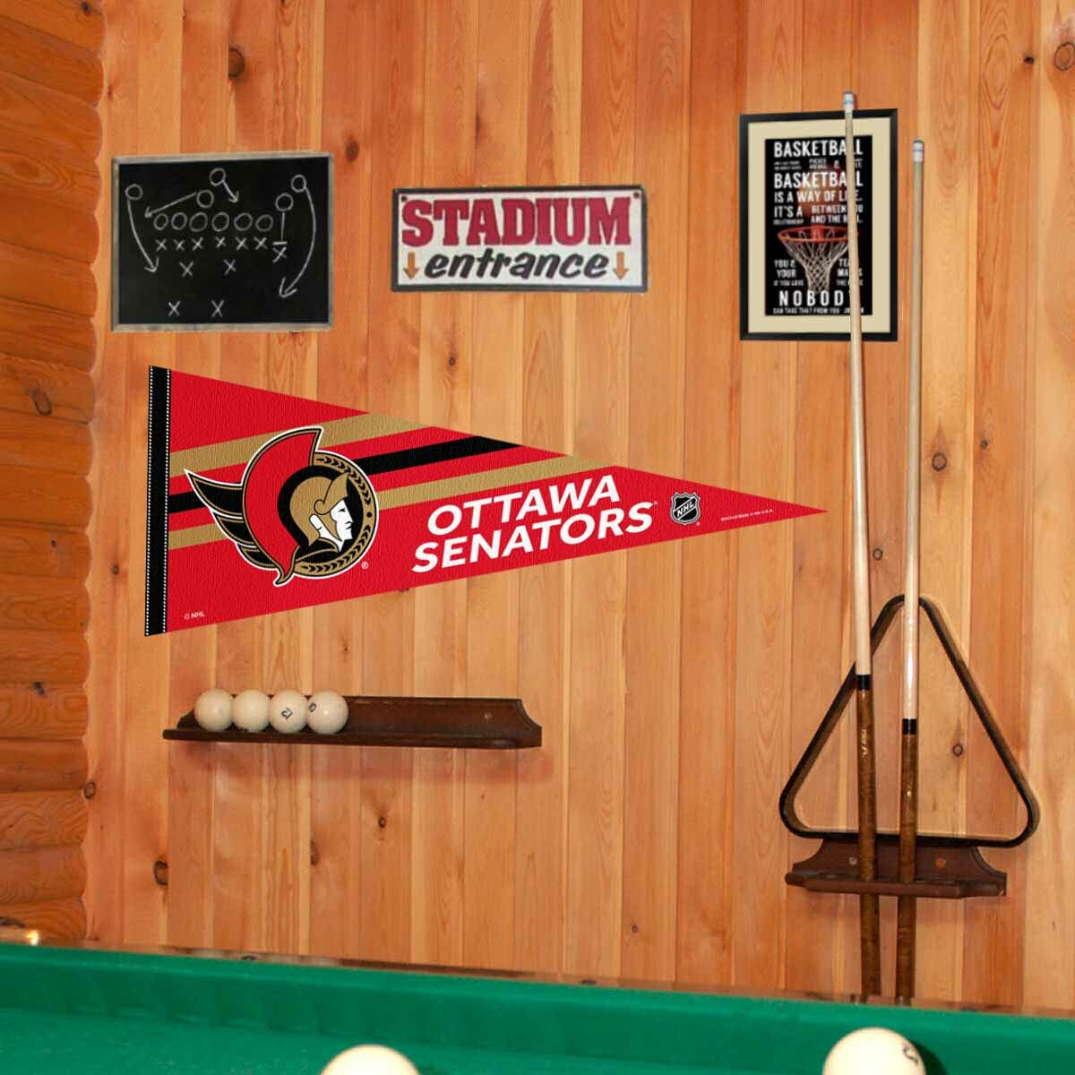 Ottawa Senators Logo Pennant