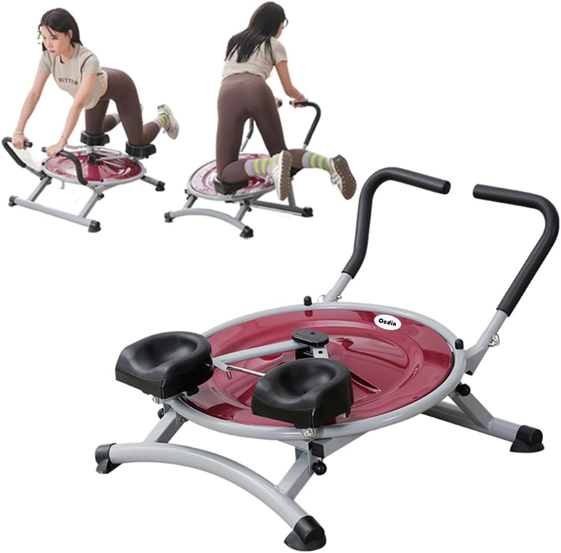 Ocdin Ab Circle Pro Abdominal Trainer, Core Workout Fitness Equipment with Rotat