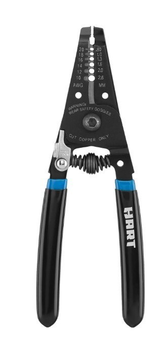 HART 6" WIRE STRIPPER TOOL 10-TO -20 AWG (0.8 TO 2.6 mm) HHPWWS600 BRAND NEW