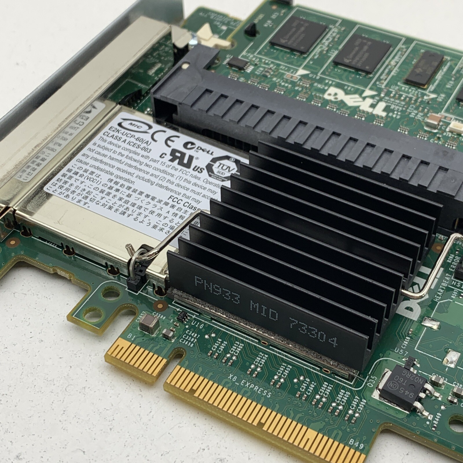 Dell E2K-UCP-60 (A) Dell PERC 6/E SAS Raid Controller with 512MB Cache