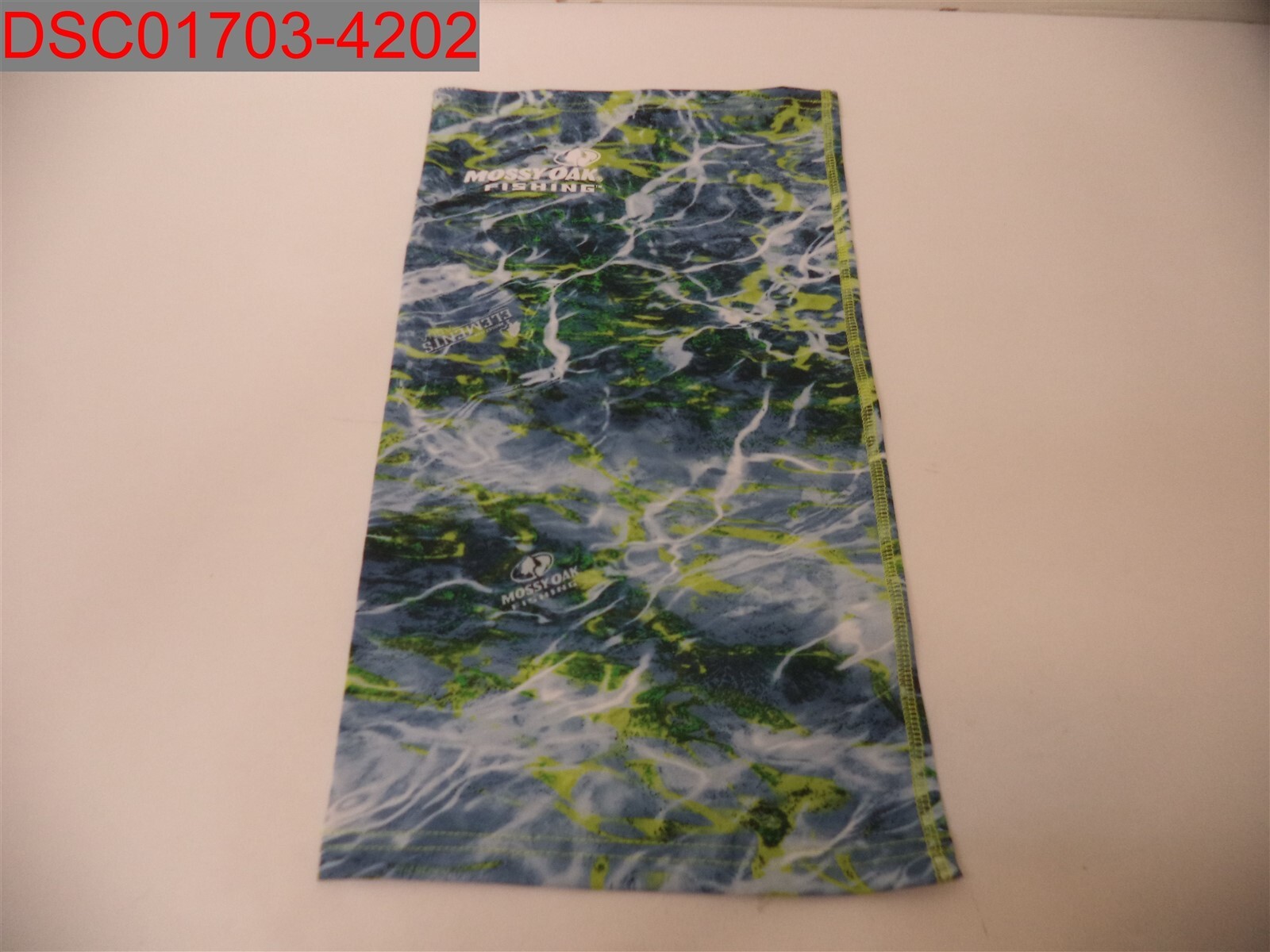 Mossy Oak Unisex Adult Aqua Yellowtail Fishing Neck Gaiter One Size 884616812185