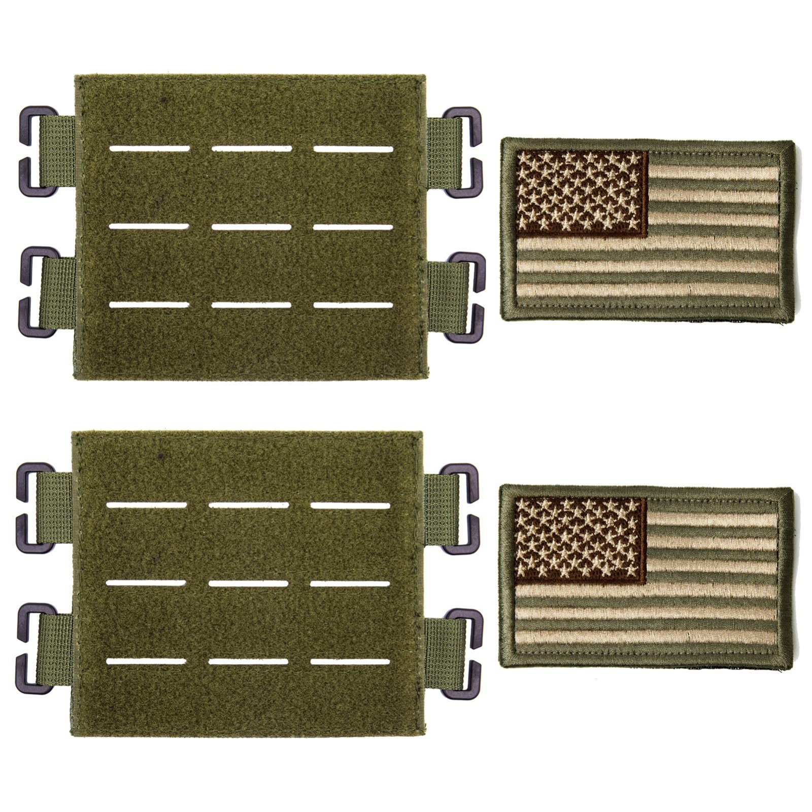 Large Molle Patch Panel with Laser Cutting Loop