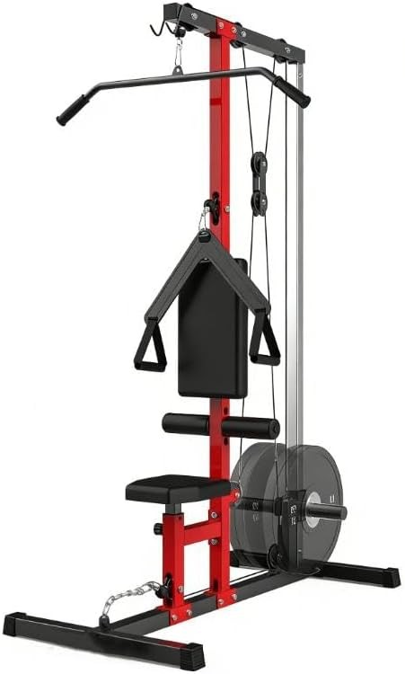 LAT Pull Down Machine for Home Gym Full Body Workout Machine Cable Pulley System