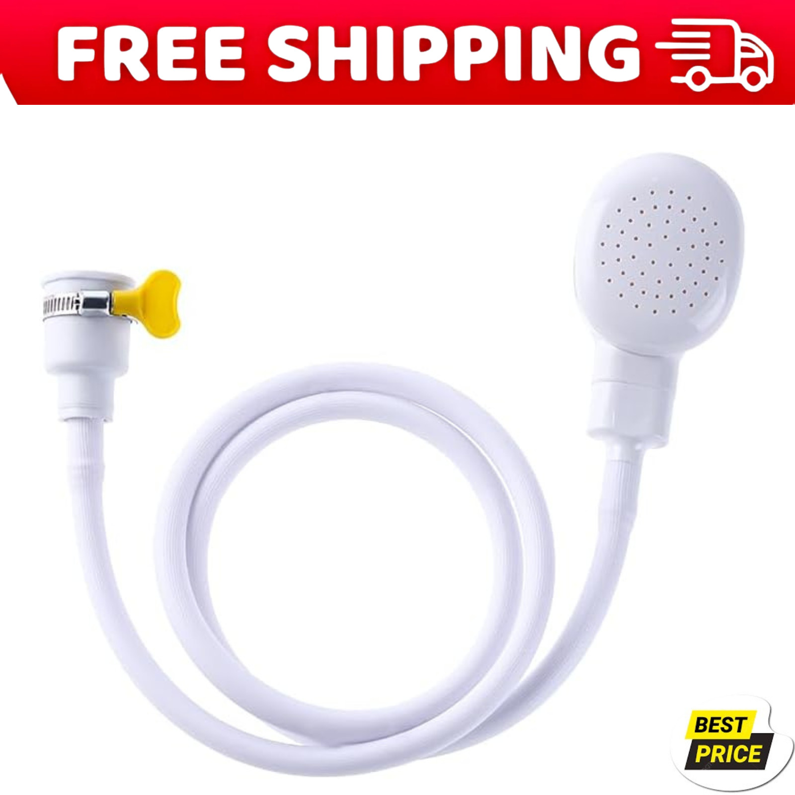 Sink Spray Rubber Hose Sink Hose Attachment for Faucet Portable Sink Hose Fauce