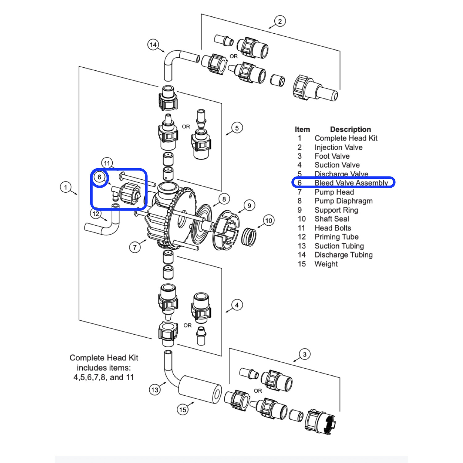 Dema FlexFlow Bleed Valve Assembly