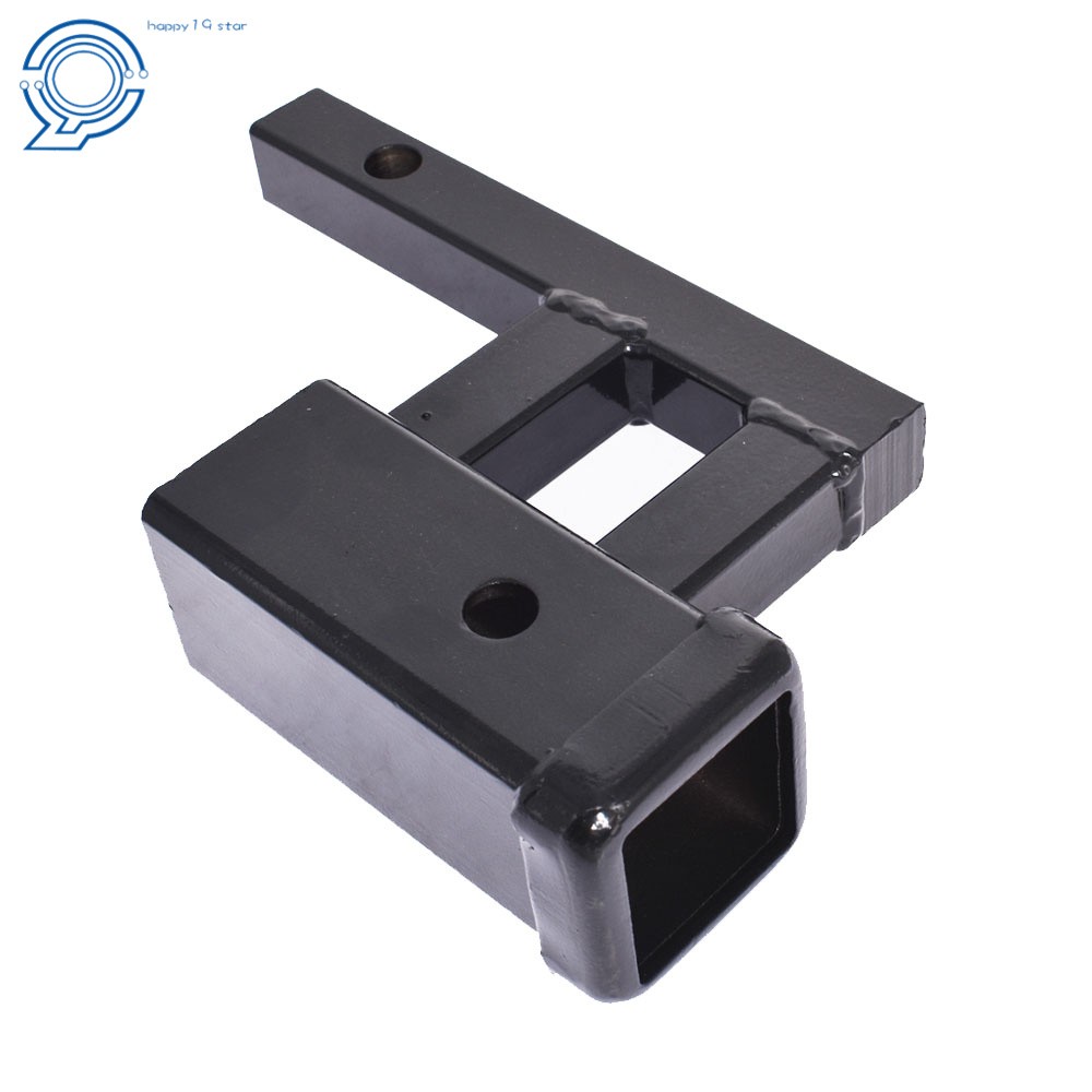 Rise-Drop 1-1/4" to 2" Adapter Extender Extension Tow Trailer Hitch Receiver