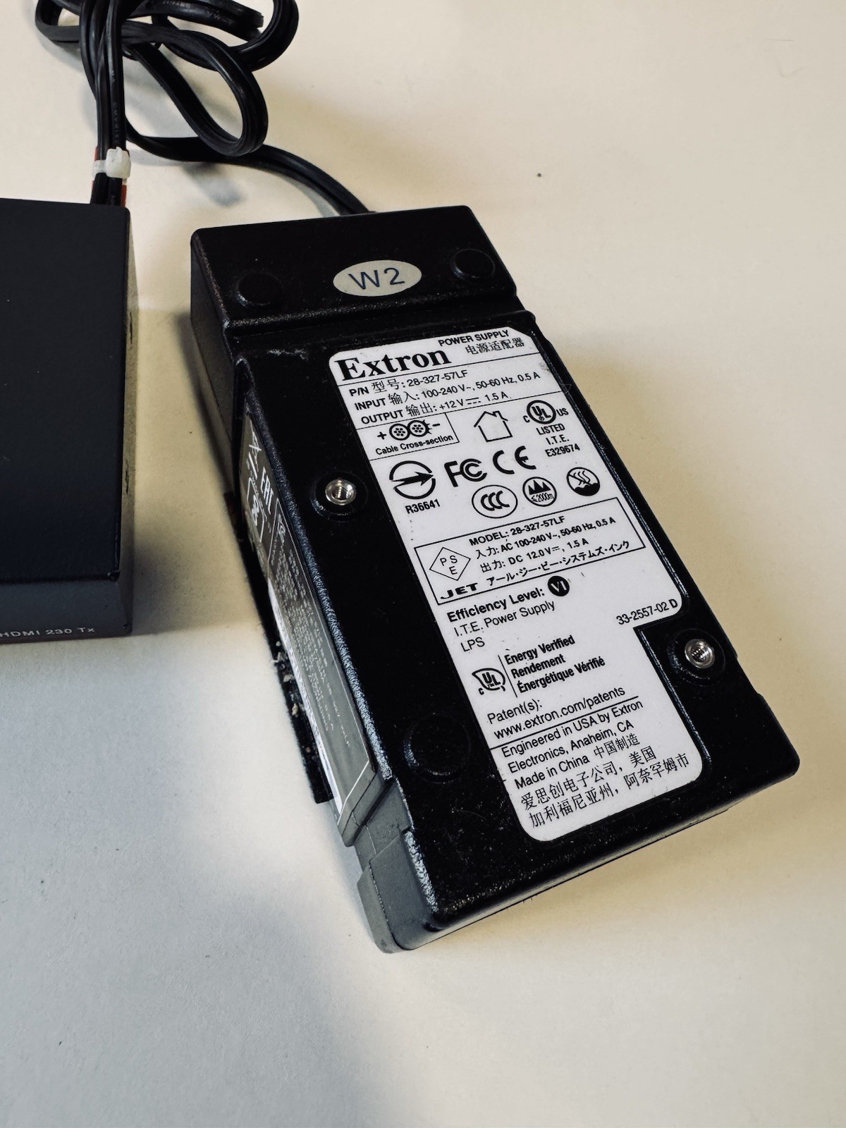 Extron DPT HDMI 230 Tx Missing Plug