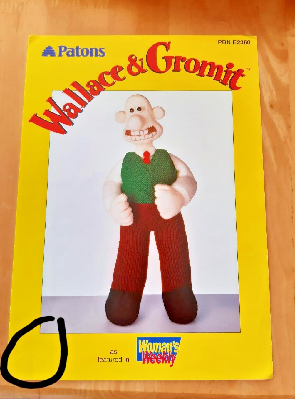 ALAN DART WALLACE & GROMIT TOYS KNITTING PATTERN PICK & MIX