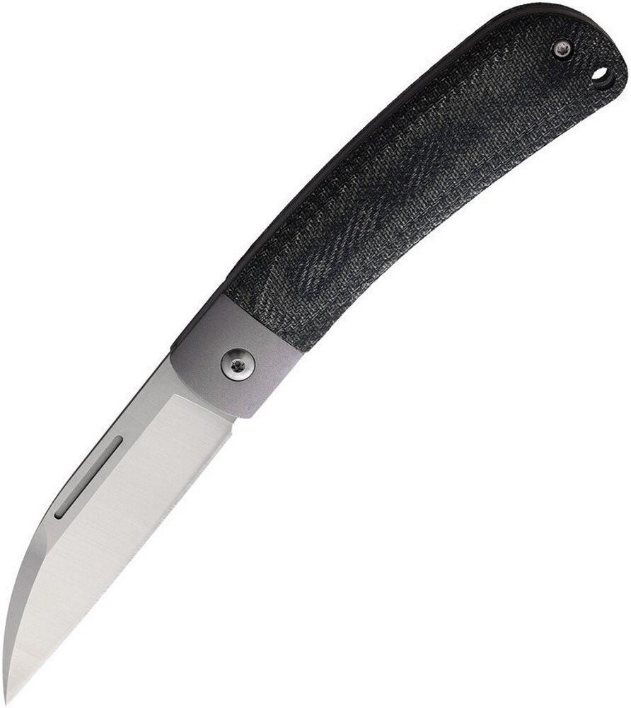 Rough Ryder Folding Micarta Knife Steel Blade - RR2285-BLUE-MICARTA-SLIP-JOINT