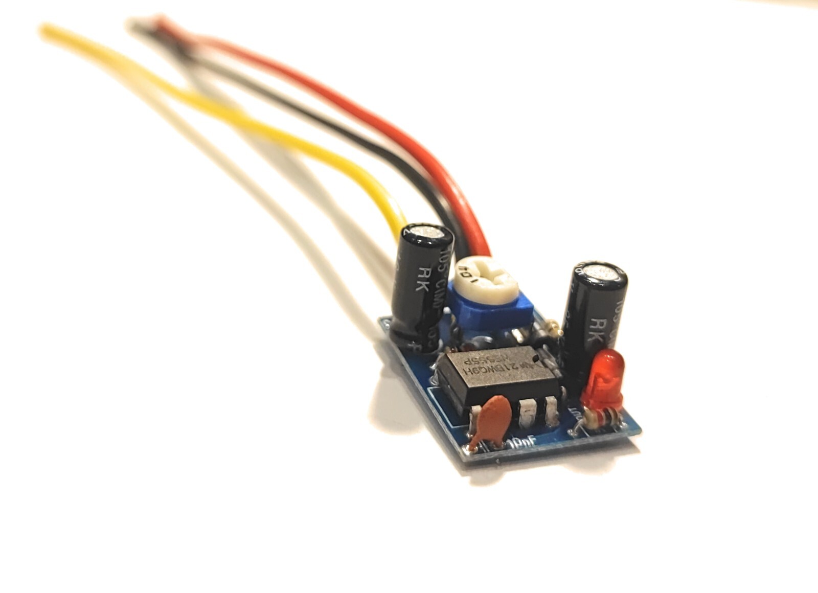 Car Module Convert Constant ON signal to adjustable 0-10 sec single pulse 12V