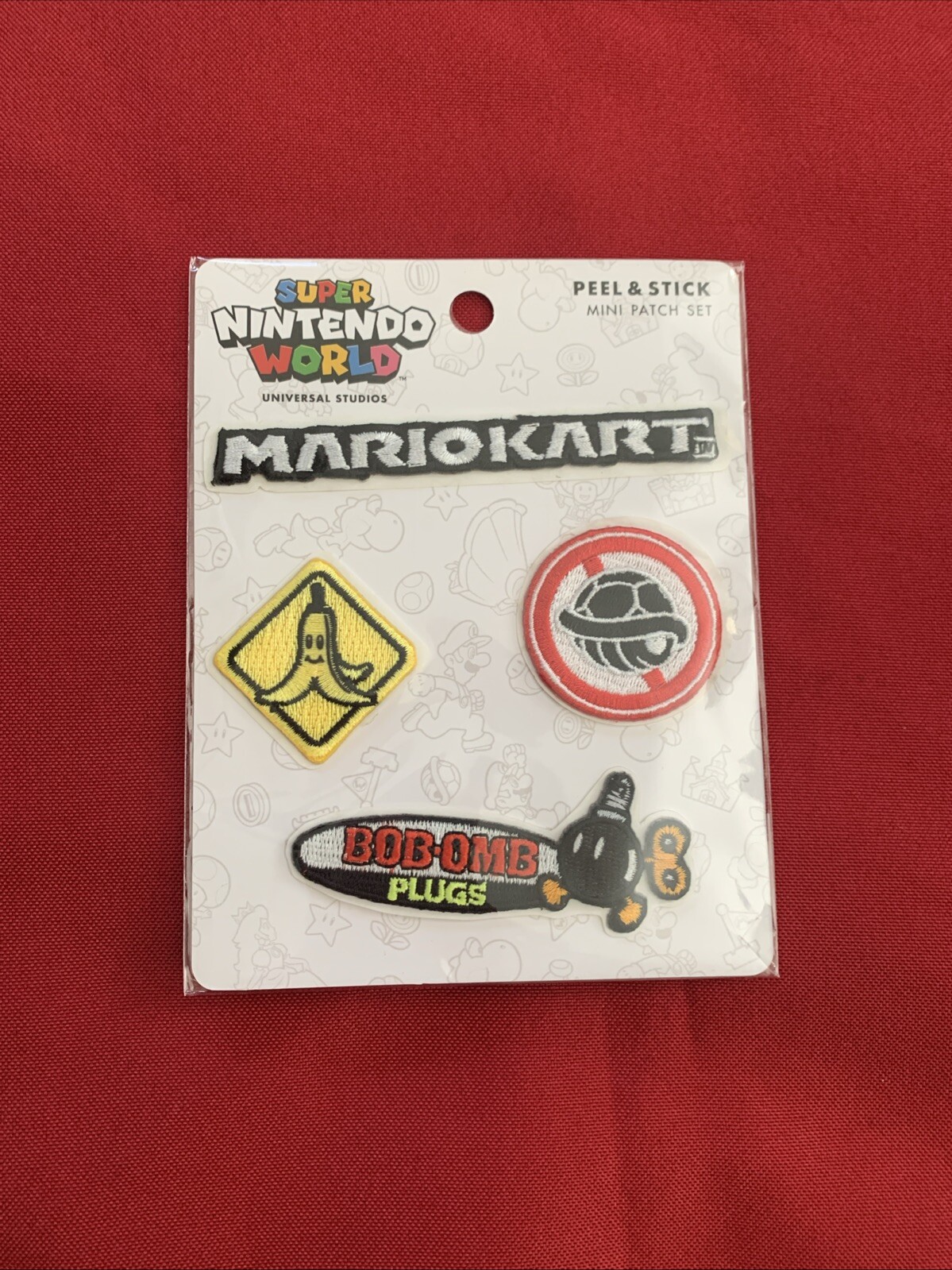 Super Nintendo World Peel and Stick Mini Patch Set