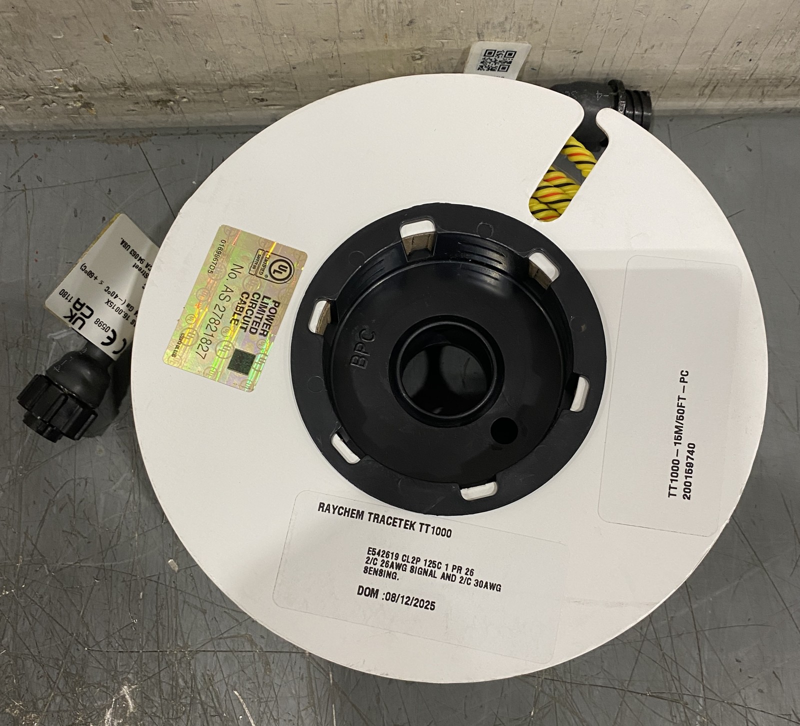 Raychem TT1000 50' Water Detection Current Sensor Cable 805147-000