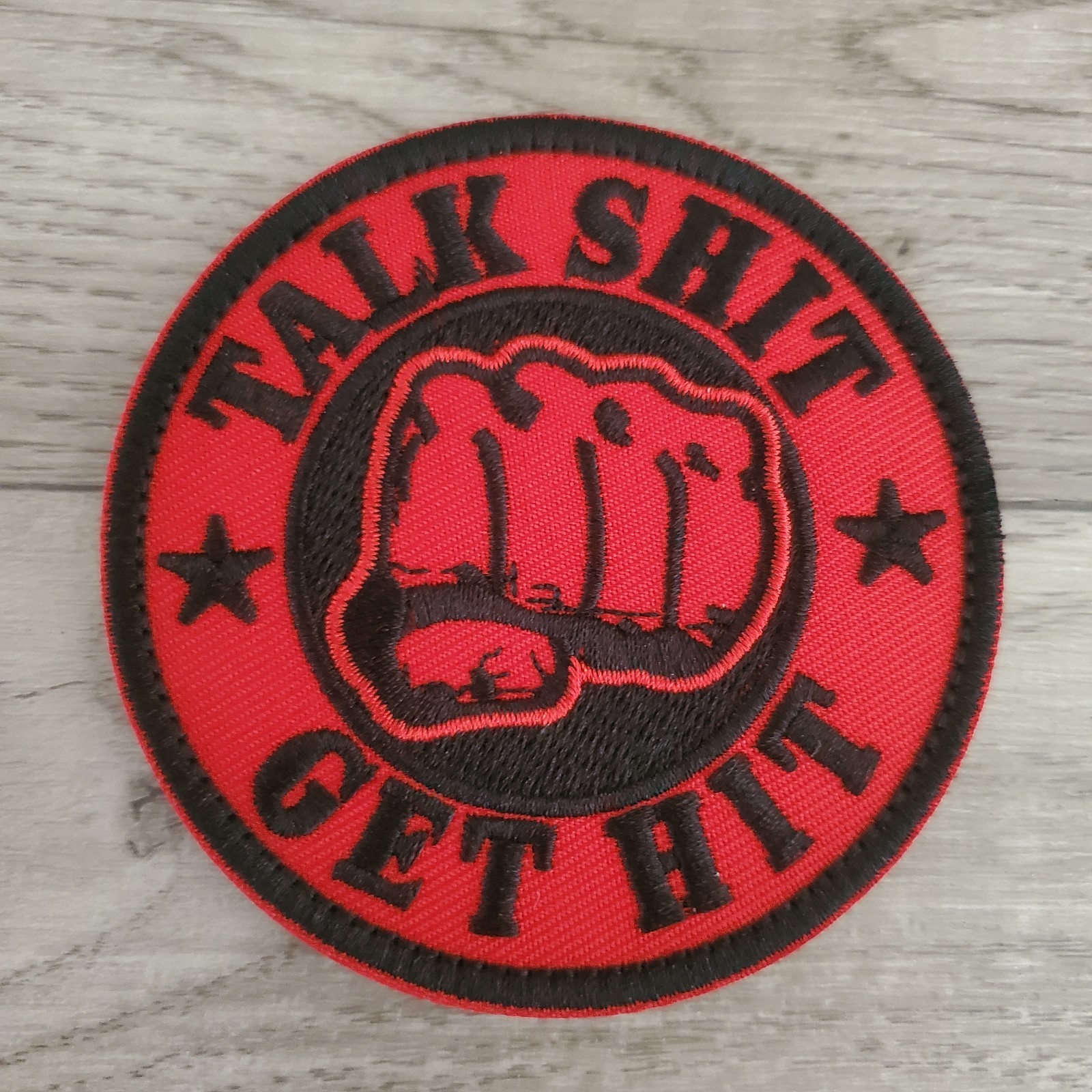 GET HIT Tactical Morale Patch Hook and Loop Backing