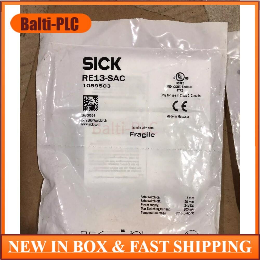 NEW SICK RE13-SAC 1059503 RE13SAC Safety Switch
