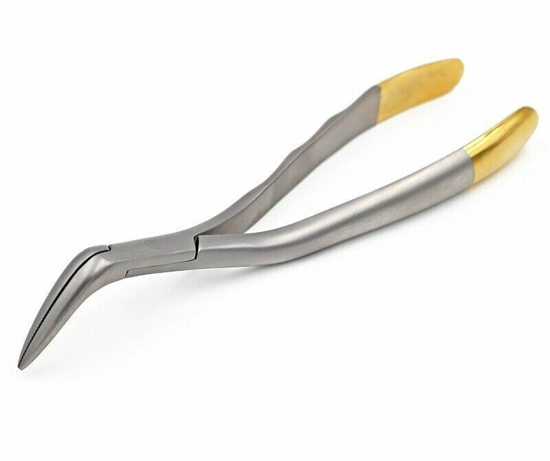 Dental Long Beak Extraction Forceps Upper Lower Universal Root Tip Removal Plier