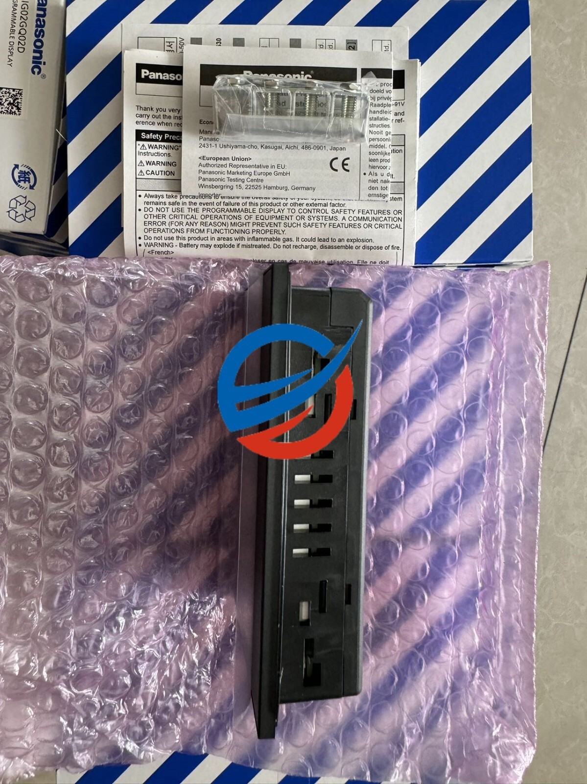 New Panasonic AIG02GQ02D GT02 Series Touch Screen 5V RS232C Programmble Display