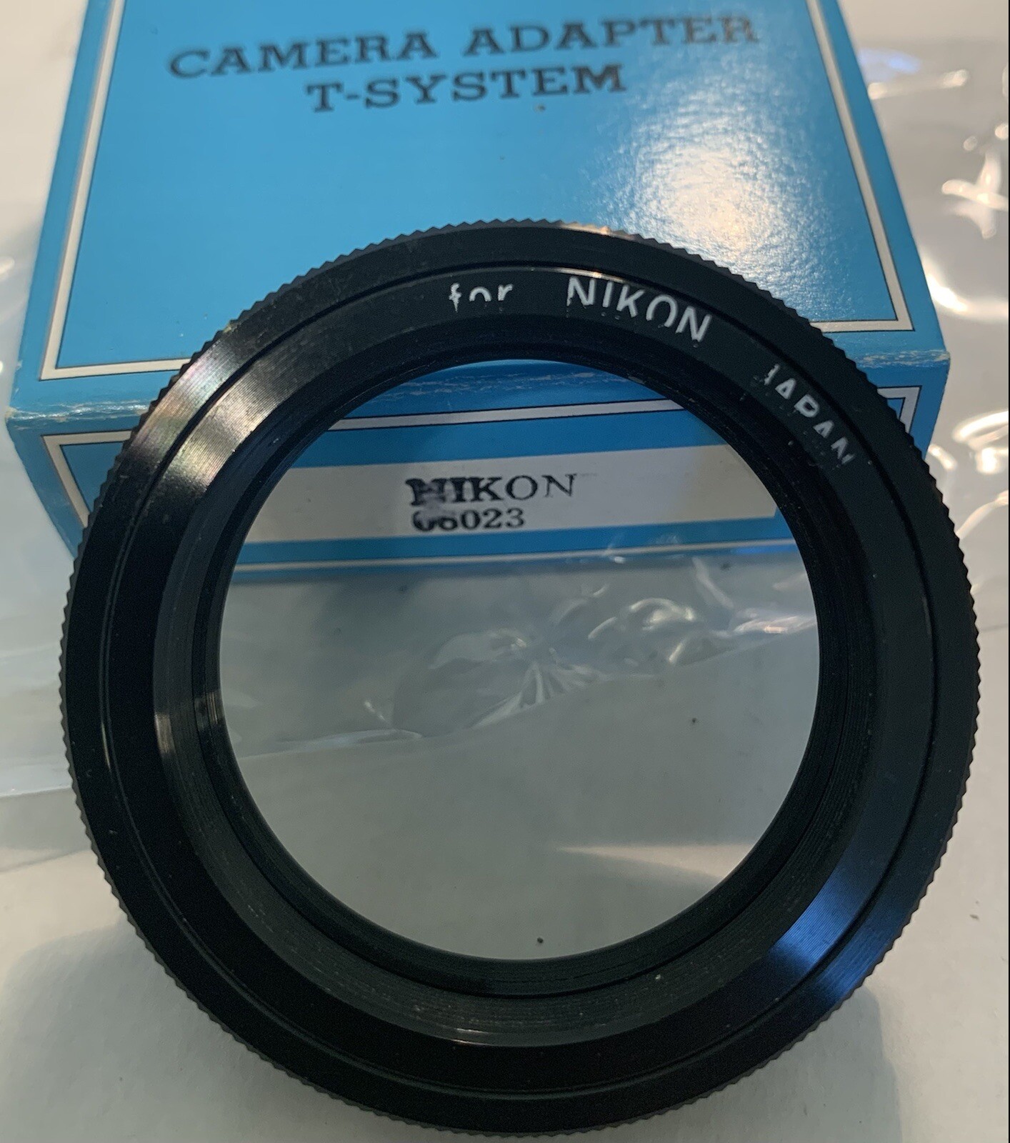 Camera Lens Adapter For Nikon mount T-System old new store stock Japan 06023