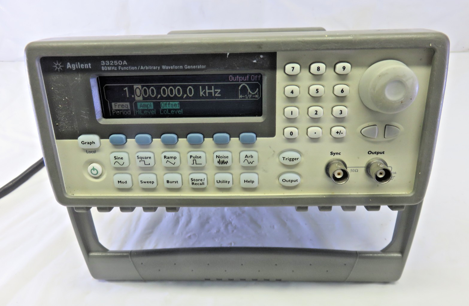 Agilent 33250A 80MHz Arbitrary Waveform Generator, For Parts/Repair